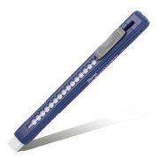 Ластик-карандаш Clic Eraser, матовый синий корпус ZE80-C