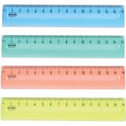 Линейка Centrum 80725 15см пластик прозрачный