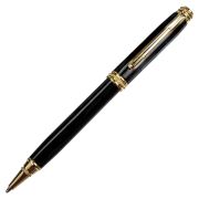 Ручка шариковая GALANT 140405 Black, корпус чёрный, золот.дет., 0,7мм, в подар коробке