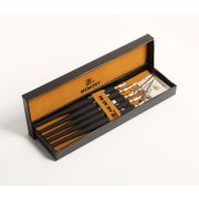 Перья плакатные набор 5шт с держателем в подарочной коробке, 2687439, дерево, металл