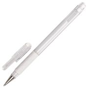 Гелевая ручка Hybrid gel Grip, белый стержень, 0,8 мм K118-LW