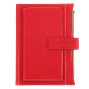 Записная книжка PC190-F04-3 в обложке, красная, 320 стр.,сменный блок