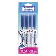 Ручка гелевая Paper Mate JIFFY 0.5MM POUCH BLUE 4 PE 2084421