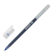 Ручка гелевая STAFF EVERYDAY GP-673 143672 синяя, линия 0,35мм, длина письма 1000м