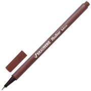 Ручка-линер BRAUBERG 1422257 AERO коричневая 0,4mm трехгранная капиллярная