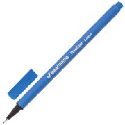 Ручка-линер BRAUBERG 142259 AERO голубая 0,4mm трехгранная капиллярная