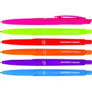 Ручка шариковая Centrum 88505 PYRAMID, синие чернила, 1.00 мм, на масляной основе