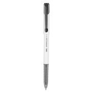 Ручка шариковая Deli EQ23-BK Arrow 0.7мм белый/черный, чёрные чернила