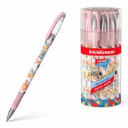 Ручка шариковая EK 50818 FLOWER COCTAIL 0.7мм . синяя
