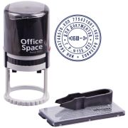 Печать OfficeSpace BSt_40519, диаметр 40мм, 2 круга