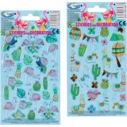 Наклейки Centrum 80758 декоративные Cristal пластиковые, 2 дизайна в ассортименте