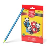 Карандаши«EK»46429 18цв. ArtBerry Wood Free пластиковые шестигранные