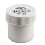 Гуашь хулож. 40г. белила титановые 1шт 91С-301