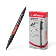 Маркер EK 48183 перманентный черный P-80 двусторон., 0,45 мм и 1,65мм 12842