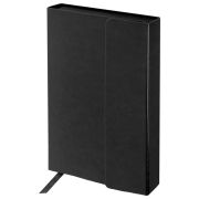 Ежедневник GALANT Magnetic 126272, А5 (148*218) кожзам,магнитный клапан, 160л,черный, недатированный