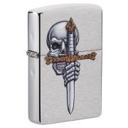 Зажигалка ZIPPO 49 488 SWORD SKULL DESIGN