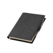 Ежедневник-портфолио Portobello Clip NEO 24502.010 недатир. в коробке,черный+ручка Tesoro BP серебро