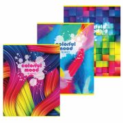 Тетрадь 96лист. А4 клетка STAFF Basic Настроение, скоба, офсет, эконом, арт 404068