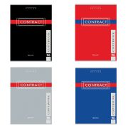 Тетрадь 96лист. клетка BRAUBERG A4 Contract 400521