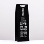 Пакет  под бутылку «Cheers», 12 x 36 x 9 см   10186219