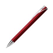 Шариковая ручка, Legato, 230506.060 нажим мех-м, покрытие Soft красная