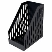 Лоток BRAUBERG 238253 вертикальный чёрный 160 мм