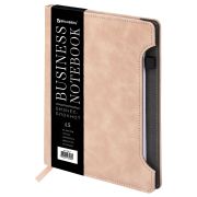 Блокнот BRAUBERG А5 (165х218мм),Perfet, 80л, sot-touch, клетка, бежевый, 116617