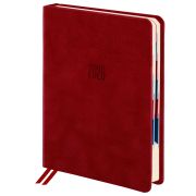 Ежедневник GALANT Vivid 117413 датированный 2026 В6 (125*173мм),кожзам, красный
