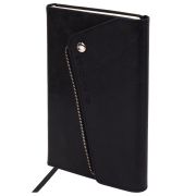 Ежедневник датированный BRAUBERG Jacket 117399 А5, чёрный 2026г.