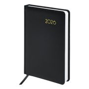 Ежедневник датированный BRAUBERG Select 117086 А5, черный, 2026г.