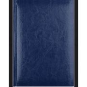 Ежедневник LAMARK26116 2026 БОЛЬШОЙ ФОРМАТ Sigma A4 синий, 320 стр., иск. кожа, перф. угла, ляссе,