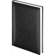Ежедневник LAMARK26244 2026 Birmingham A5 черный, 352 стр., иск. кожа, прош. по пер., перф