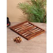 Нарды, 24.5*15*3.5 см, дерево шишам, латунь 10620613