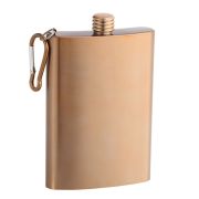 Фляжка PDB05-8 S.Quire 0,24 л, сталь, с карабином, медная 1508YА