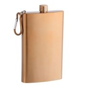 Фляжка PDB05-9 S.Quire 0,27 л, сталь, с карабином, медная 1508YА