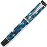 Ручка Parker T74син mosaic Duofold синяя с плат. СТ T74син.СТ