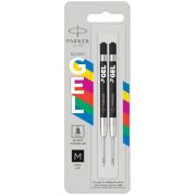 Стержень Parker Z10 черный гелевый Medium 0,7 BL2 2136231 S0881280