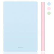 Блокнот Deli 22283LT-BLUE  210*143мм  А5 искусственная кожа 96 л голубой