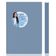 Блокнот Deli 22284BLUE 210*143мм  А5 искусственная кожа 96 л синий