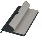 Ежедневник недатир Portobello Trend, Velour , 22255.010 145х210, на резинке, 256 стр, черный/чёрный