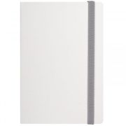 Ежедневник недатированный, Portobello Colorlux BtoBook,00329.100 145х210,256стр,белый, серая резинка