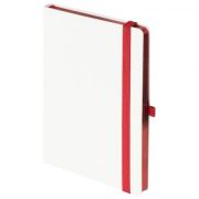 Ежедневник недатированный, Portobello Trend, Arctic, LXX1601261.060 140х210, 256стр бел/красный