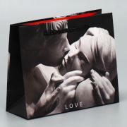 Пакет ламинированный горизонтальный «Love», S 15*12*5.5 см 4725250