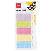 Закладки самокл. бумажные Deli EA64002 45х15мм 1цв.в упак. 30лист