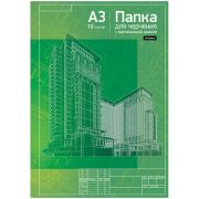 Папка для черчения  А3 Art Space Пч10А3в_9016 10 листов, с вертикальной рамкой, 160г/м2