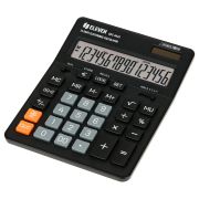 Калькулятор Eleven SDC-664S, 16 разрядов, двойное питание, 155*205*36мм, черный