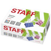 Зажим Staff 225160 51мм цветные